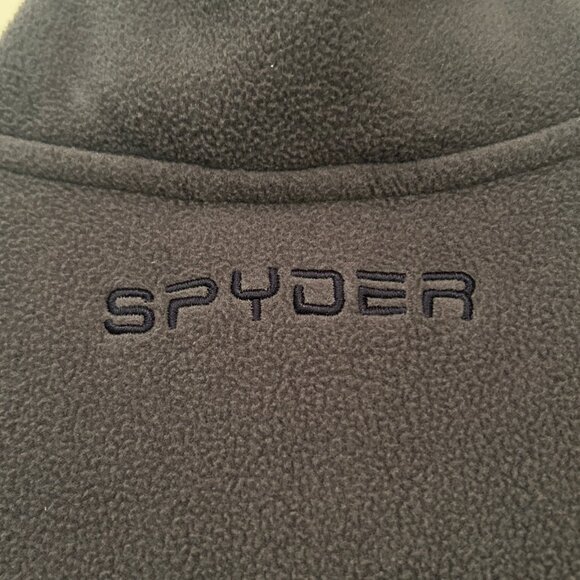 Spyder Men's Transport 1/4 Zip Pullover Sweatshirt--gray fleece sz M - Picture 13 of 16